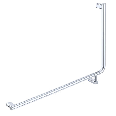 Fienza 90° Care Slimline Left-Hand Grab Rail Stainless Steel