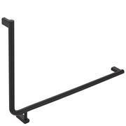 Fienza 90° Care Slimline Right-Hand Grab Rail Matte Black