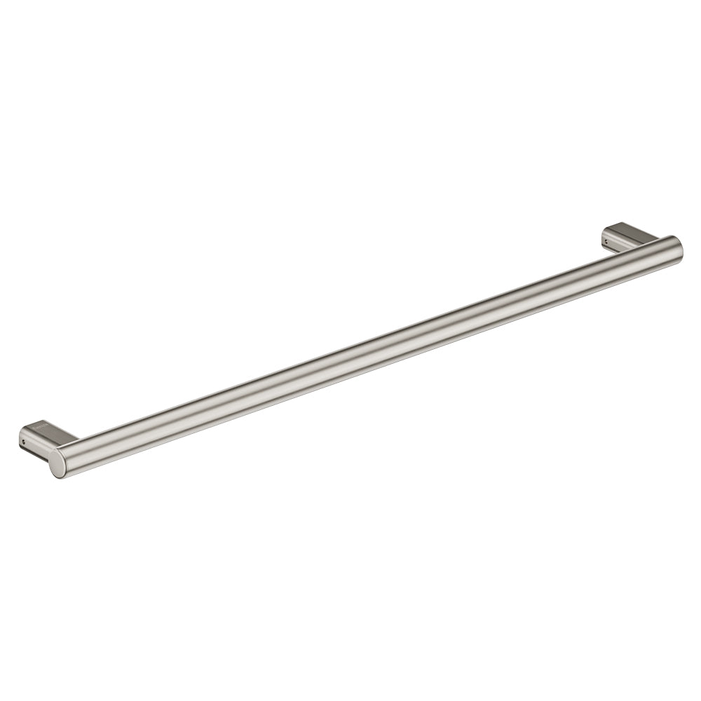 Fienza Care Slimline Hand Grab Rail 900mm Brushed Nickel
