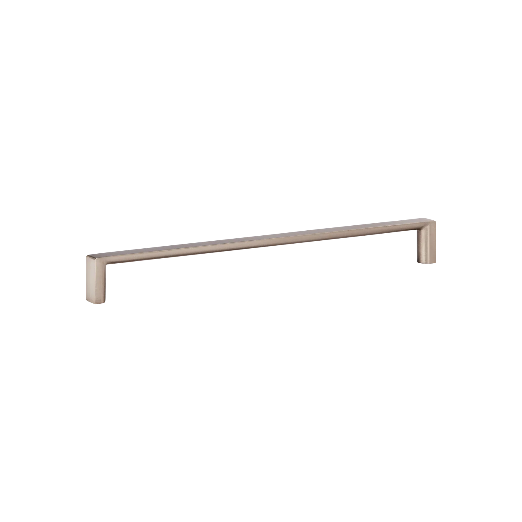 Momo Dallas D Handle 224mm In Dull Brushed Nickel