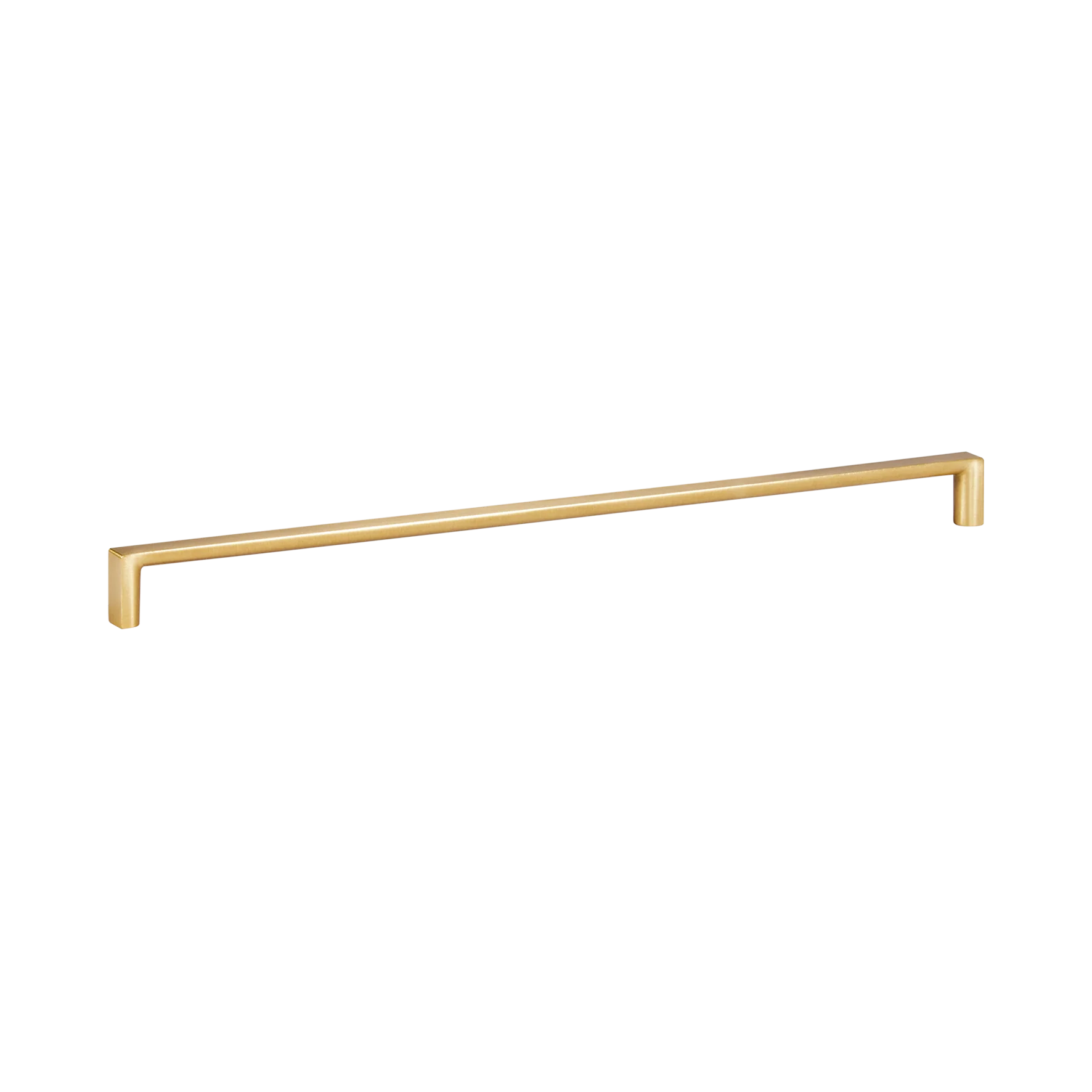 Momo Dallas D Handle 352mm In Brushed Satin Brass