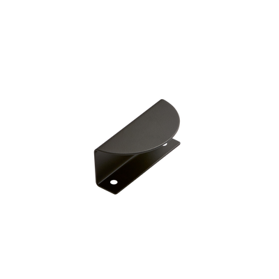 Momo Sola Half Round Lip Pull Handle 60mm in Matt Black