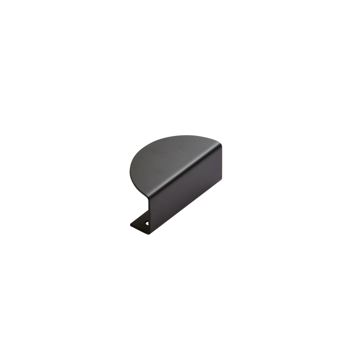 Momo Sola Half Round Lip Pull 60mm in Matt Black - view 2