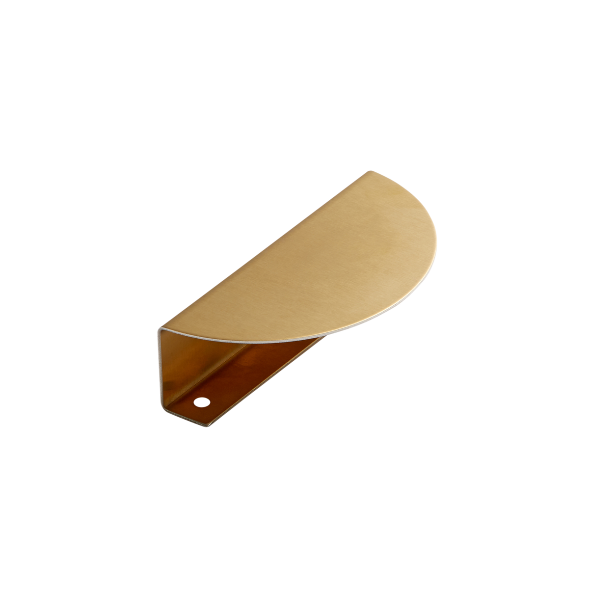 Momo Sola Half Round Lip Pull 100mm in Brushed Brass