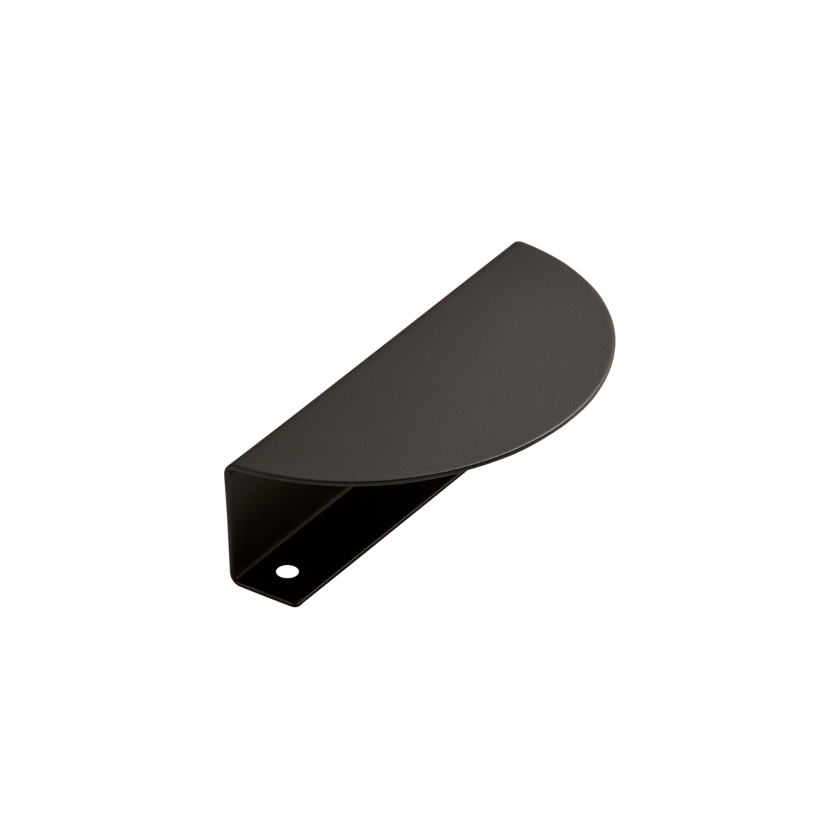 Momo Sola Half Round Lip Pull 100mm in Matt Black