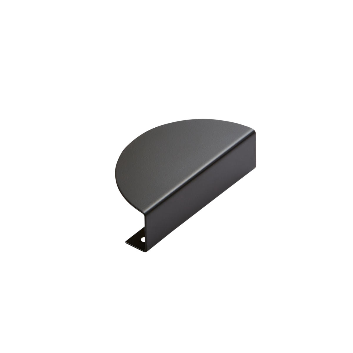 Momo Sola Half Round Lip Pull 100mm in Matt Black - view 2