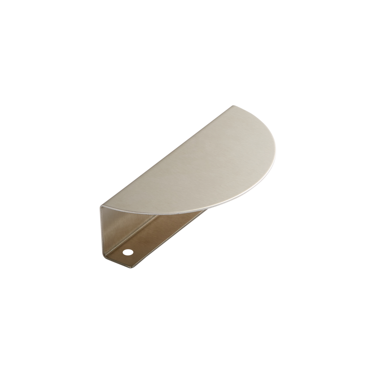 Momo Sola Half Round Lip Pull 100mm in Stainless Steel