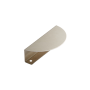 Momo Sola Half Round Lip Pull 100mm in Stainless Steel
