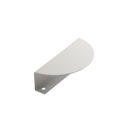 Momo Sola Half Round Lip Pull 100mm in White