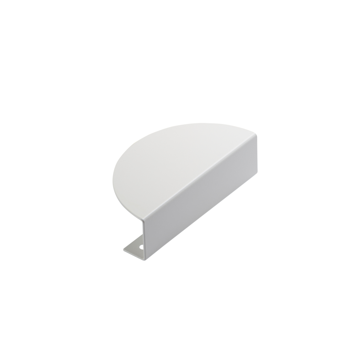 Momo Sola Half Round Lip Pull 100mm in White - view 2