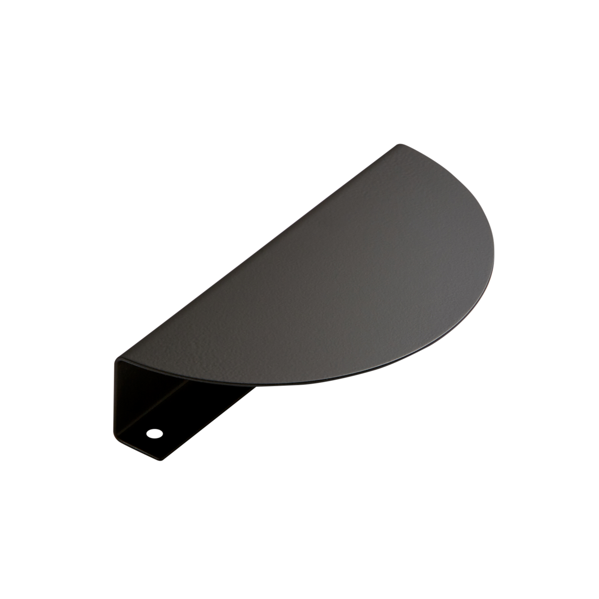 Momo Sola Half Round Lip Pull 140mm in Matt Black