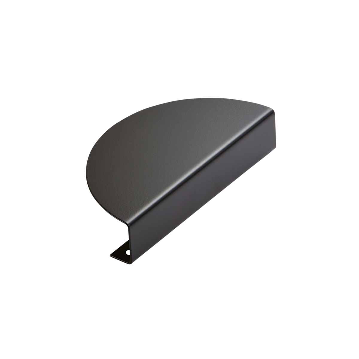Momo Sola Half Round Lip Pull 140mm in Matt Black - view 2