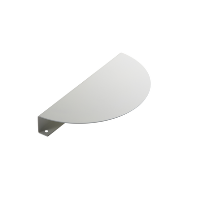 Momo Sola Half Round Lip Pull Handle 220mm in White