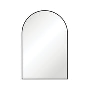 Arch Matte Black Framed Mirror