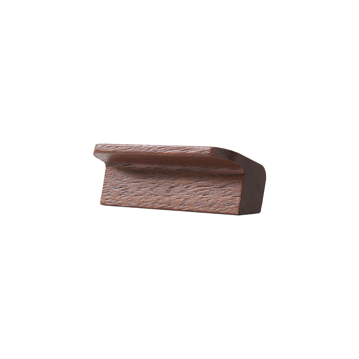 Momo Flapp Wood Pull Handle 32mm in Walnut - view 2