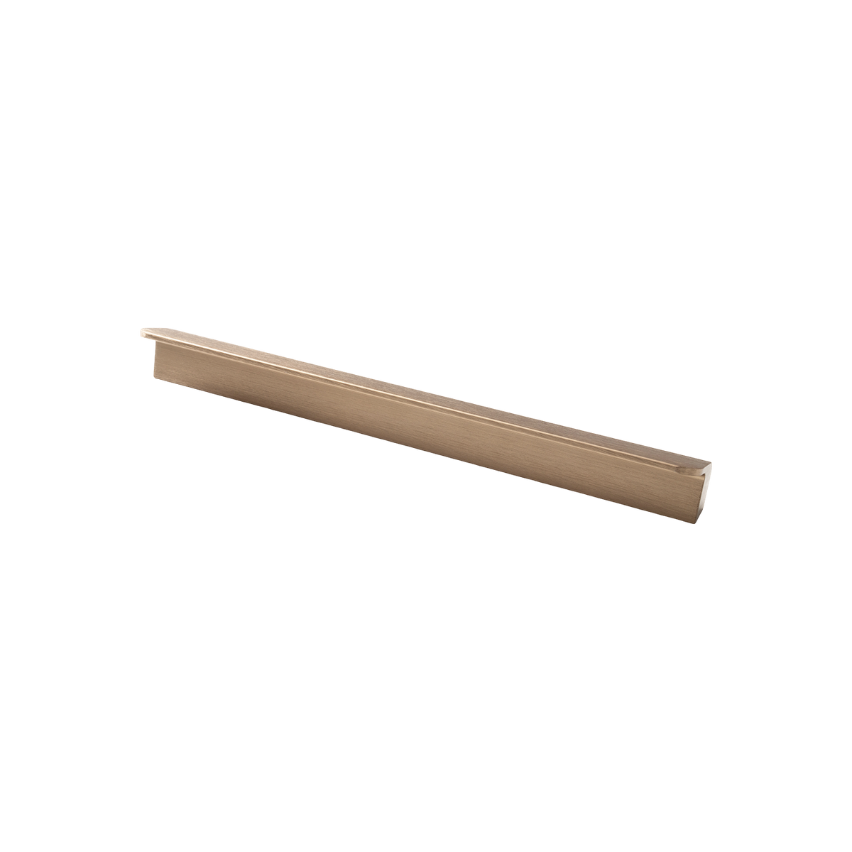 Momo Flapp Pull Handle 128mm in Brushed Dark Brass - view 2