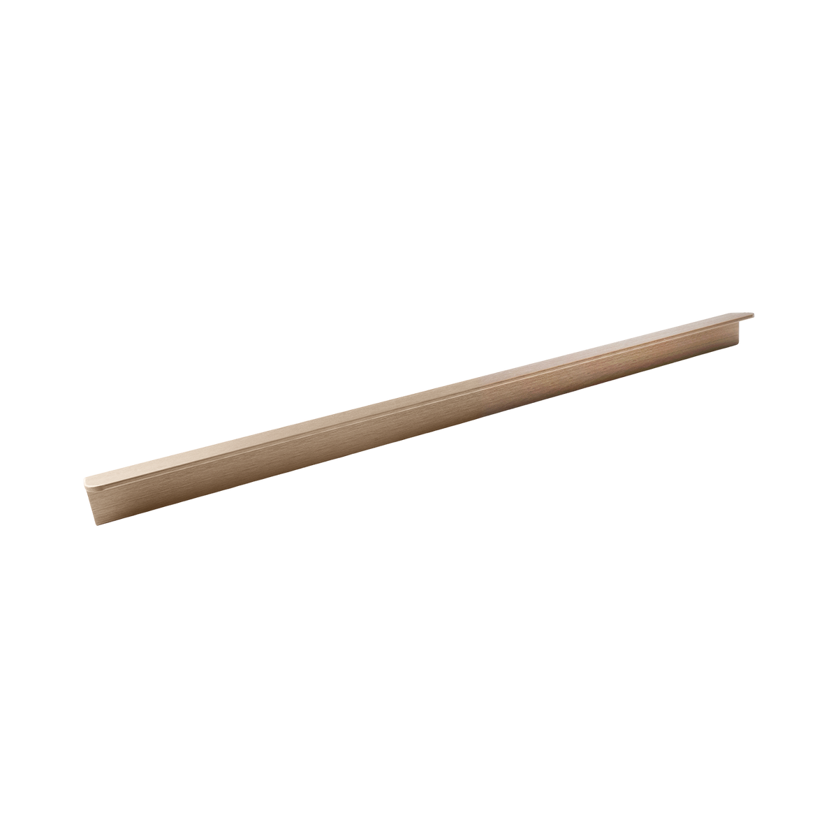 Momo Flapp Pull Handle 256mm in Brushed Dark Brass