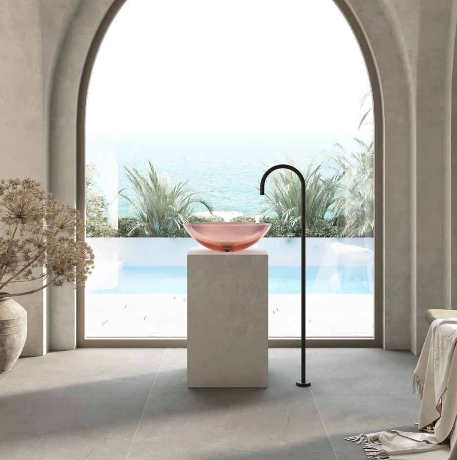 Cassa Design Wow Oval Translucency Resin Stone Basin