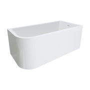 Fienza Hustle Left-Hand Multi-Fit Acrylic Bath with Overflow 1500mm