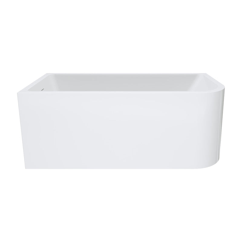 Fienza Hustle Right-Hand Multi-Fit Acrylic Bath with Overflow 1500mm