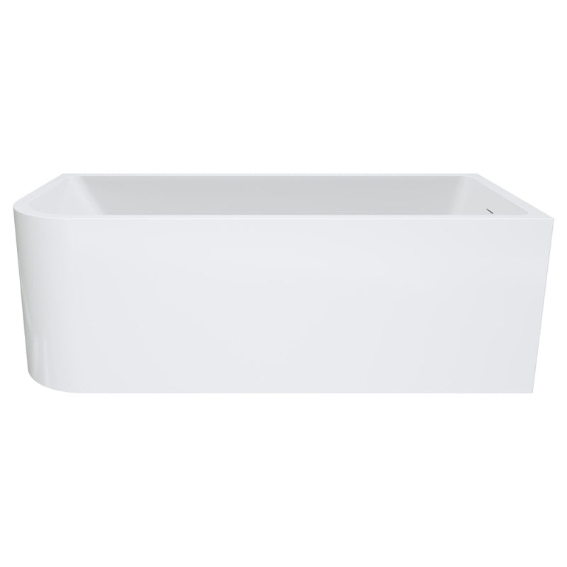 Fienza Hustle Left-Hand Multi-Fit Acrylic Bath with Overflow 1700mm