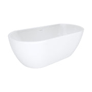 Fienza Dalia Back To Wall Bath Gloss White 1500mm