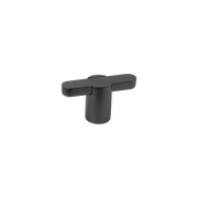 Momo Fusion T Knob 58mm in Black Titanium