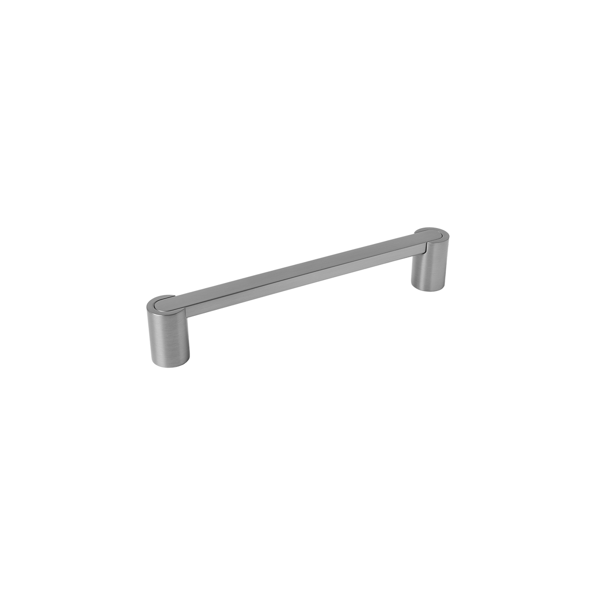Momo Fusion D Handle 160mm in Brushed Nickel