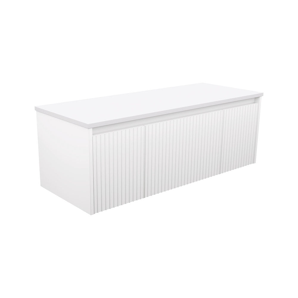 Fienza Alina Fluted Wall Hung Vanity Cabinet
