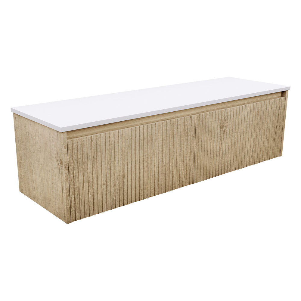 Fienza Alina Fluted Wall Hung Vanity Cabinet