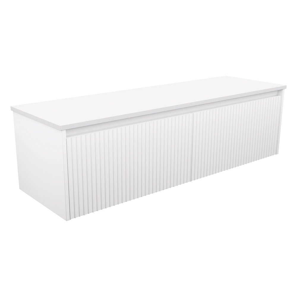 Fienza Alina Fluted Wall Hung Vanity Cabinet