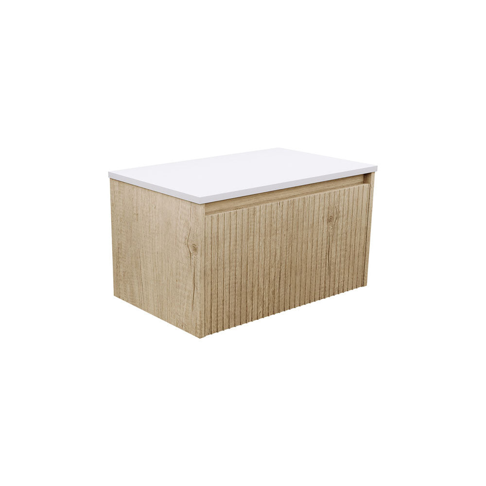 Fienza Alina Fluted Wall Hung Vanity Cabinet