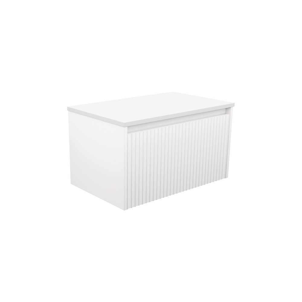 Fienza Alina Fluted Wall Hung Vanity Cabinet