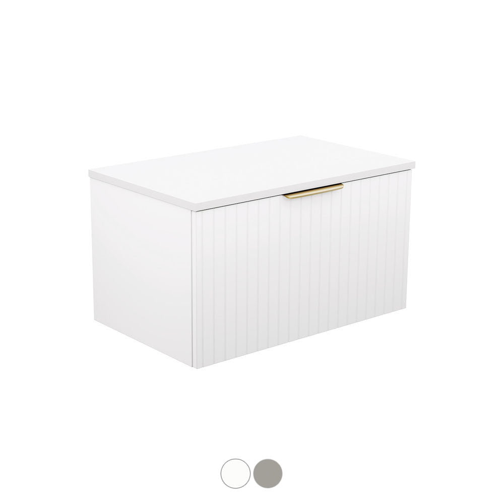 Fienza Bayview Wall Hung Vanity B75W