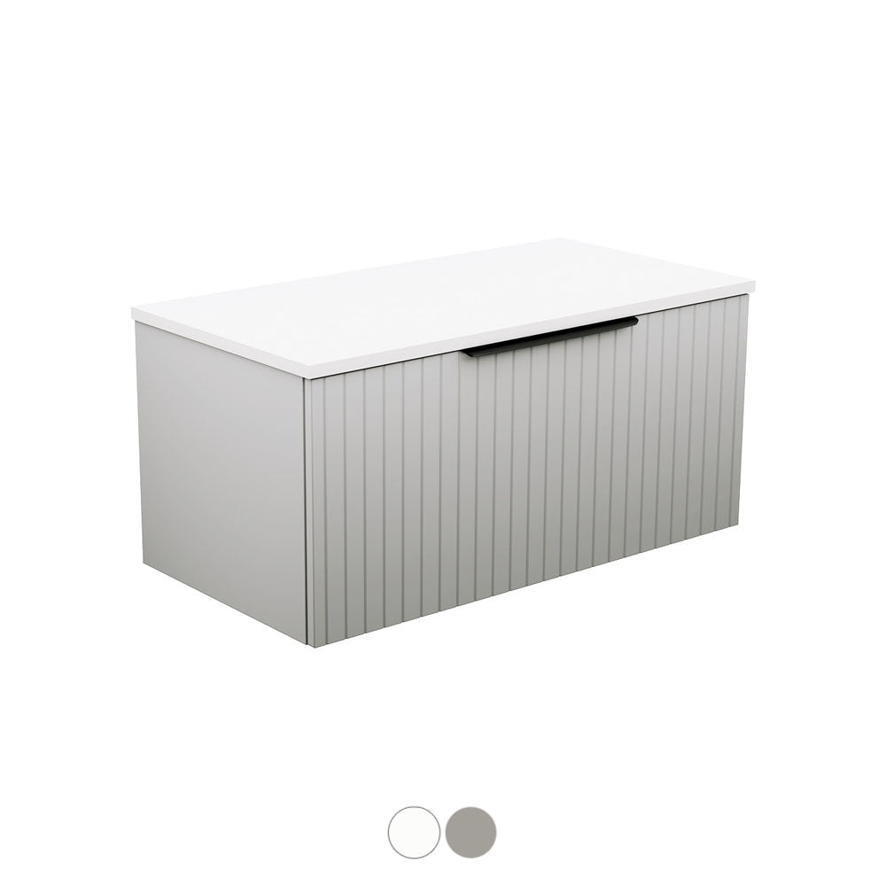 Fienza Bayview Wall Hung Vanity B90W