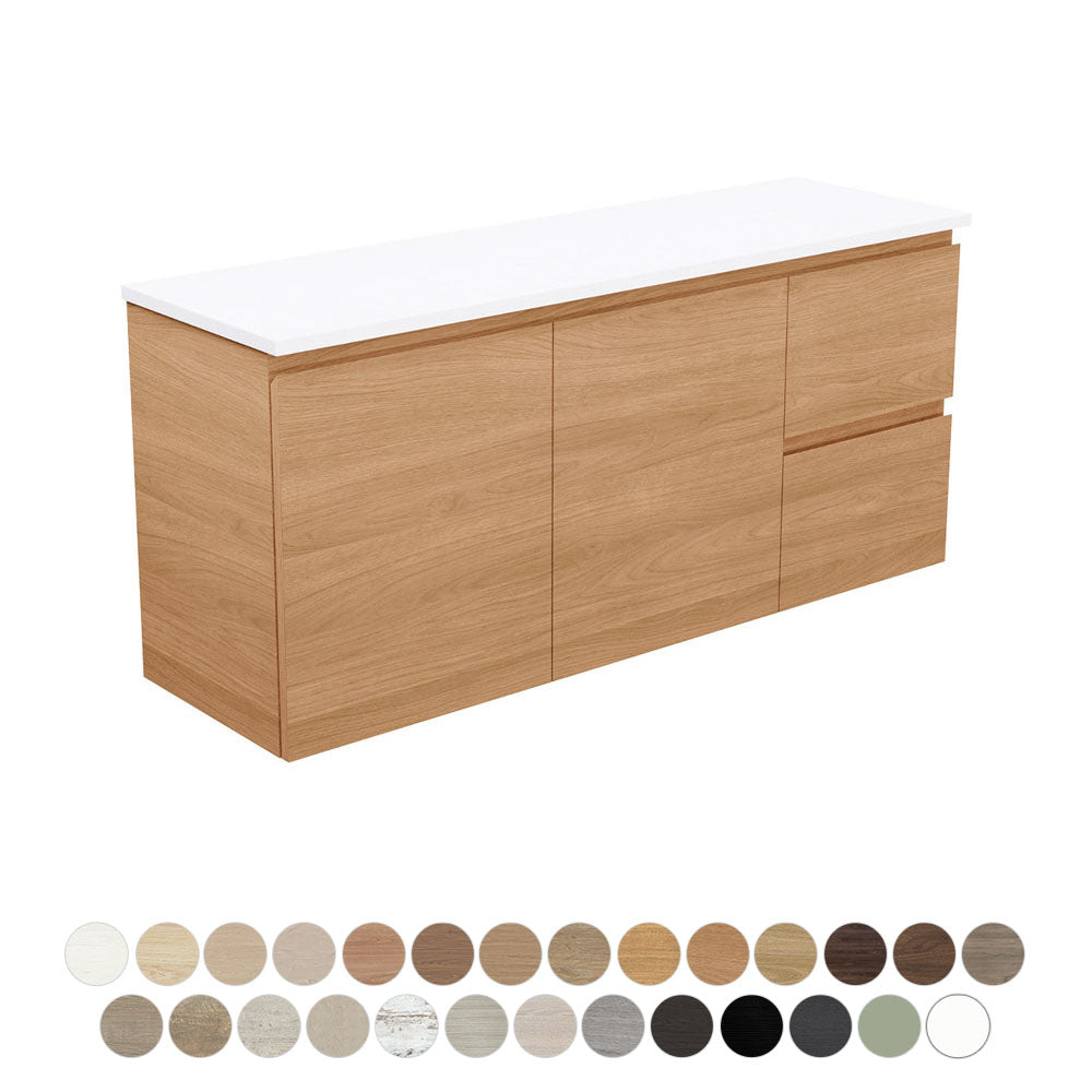 Fienza Carmen Ensuite Wall Hung Vanity CE120W