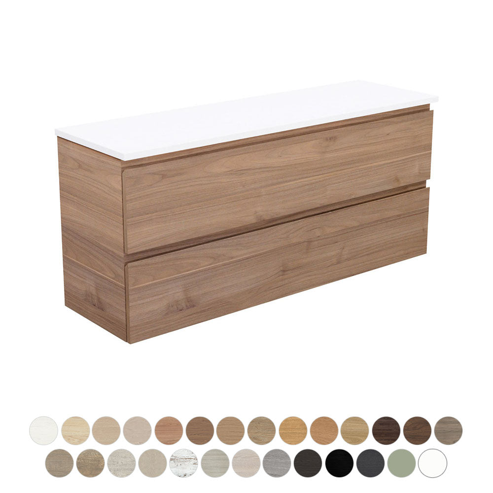 Fienza Carmen Ensuite Wall Hung Vanity CED120W