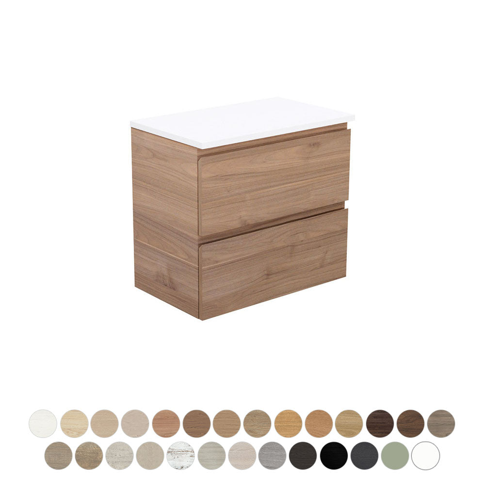 Fienza Carmen Ensuite Wall Hung Vanity CED60W