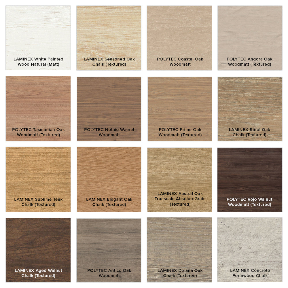Fienza Carmen Ensuite Wall Hung Vanity finishes