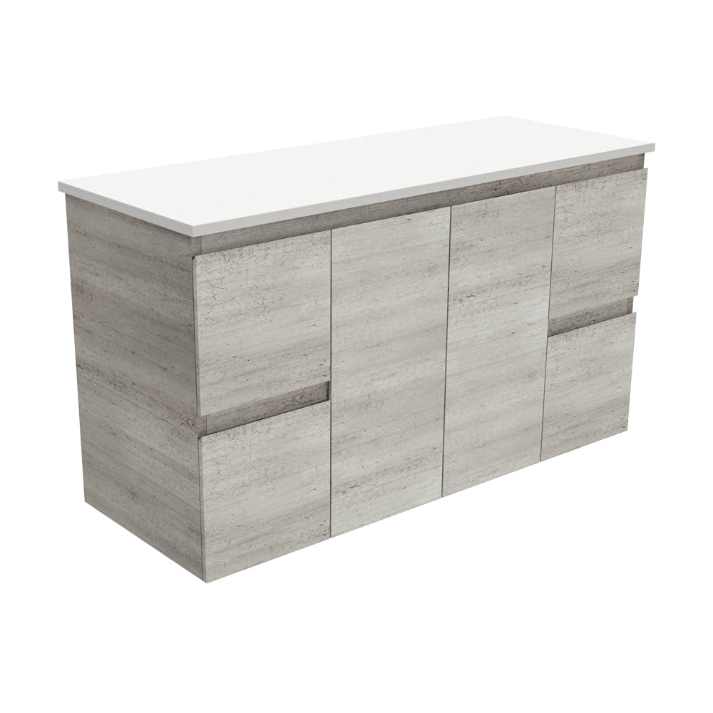 Fienza Edge Industrial Wall Hung Vanity Cabinet