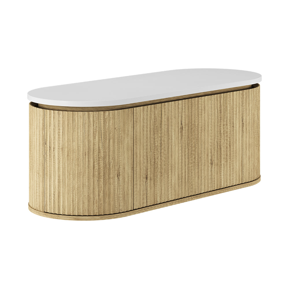 Fienza Empire Pill Wall Hung Vanity Cabinet