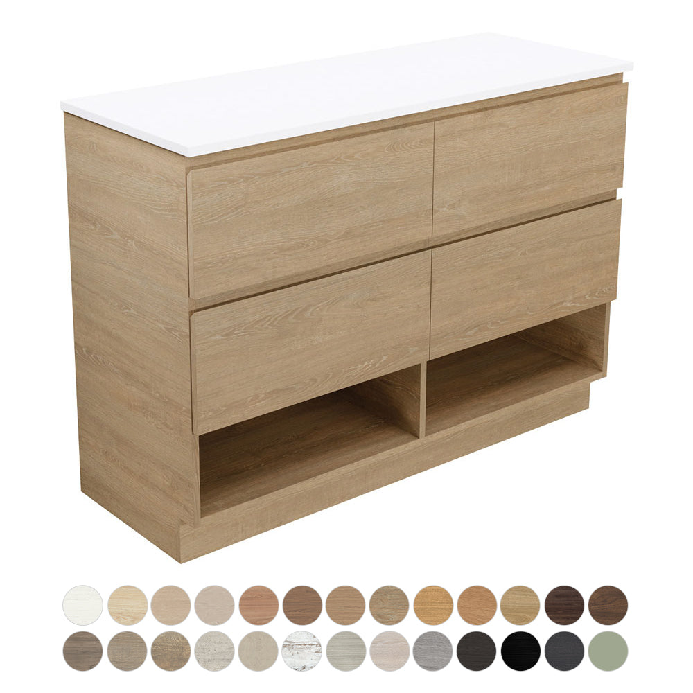 Fienza Kassi Floor Standing Vanity K120FD