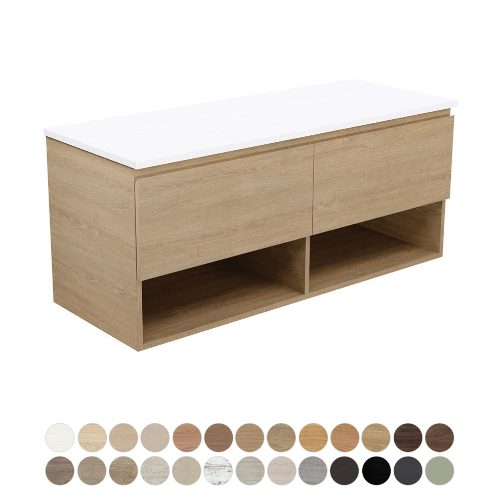 Fienza Kassi Wall Hung Vanity K120WD