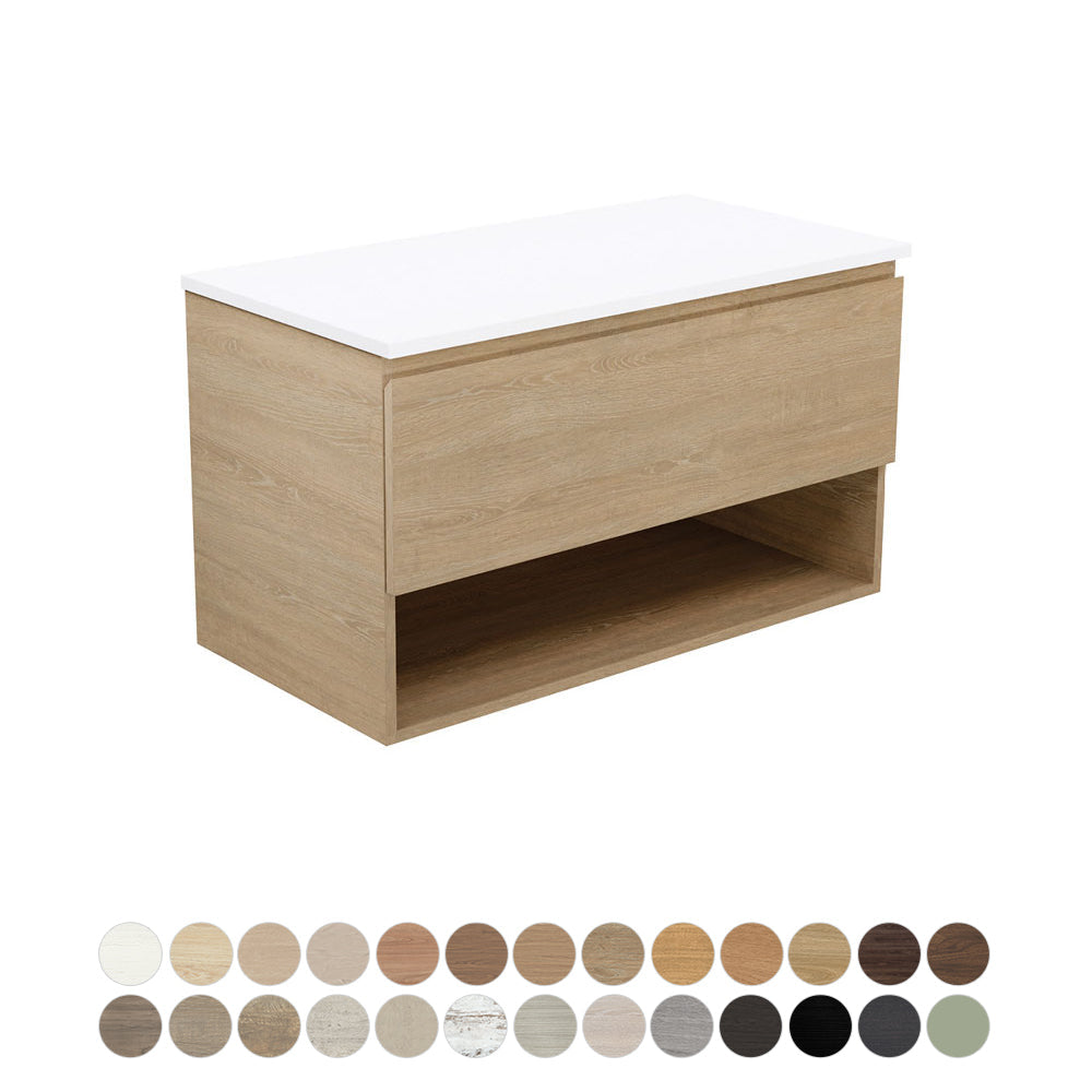 Fienza Kassi Wall Hung Vanity K90W