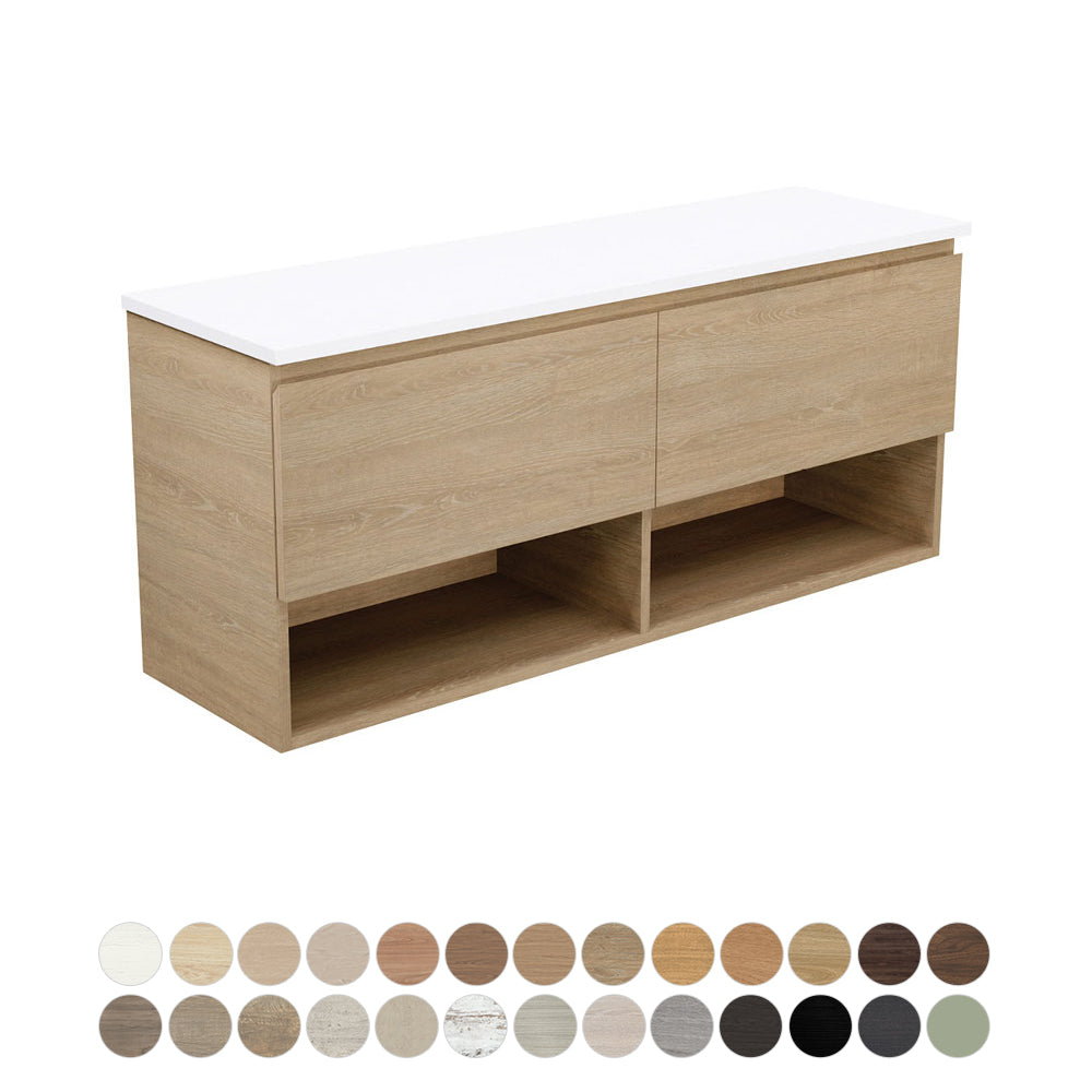 Fienza Kassi Ensuite Wall Hung Vanity KE120W
