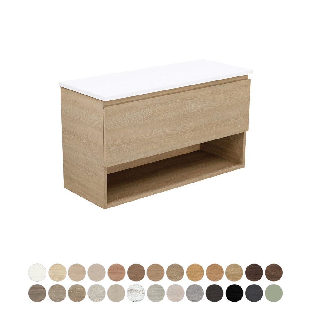 Fienza Kassi Ensuite Wall Hung Vanity KE90W