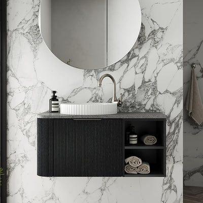 Fienza Margot Fixed Shelf Wall Hung Vanity