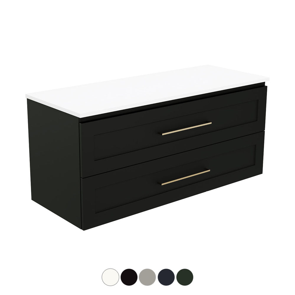 Fienza Newport Wall Hung Vanity ND120W