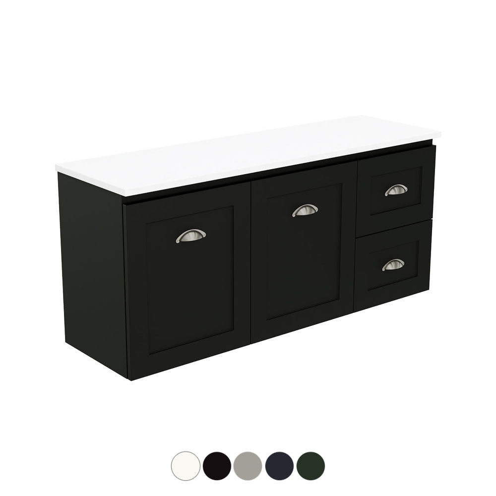 Fienza Newport Ensuite Wall Hung Vanity NE120W