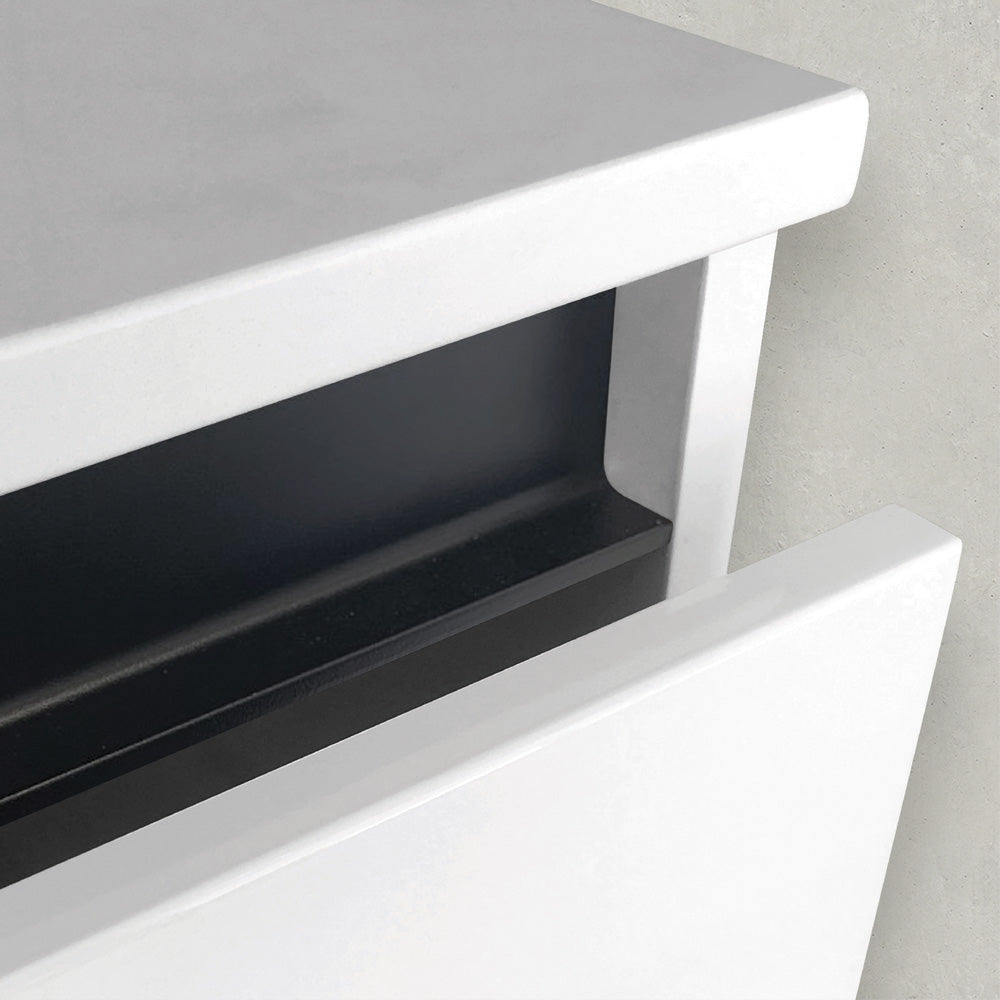Fienza Quest Vanity Cabinet on Kickboard lifestyle